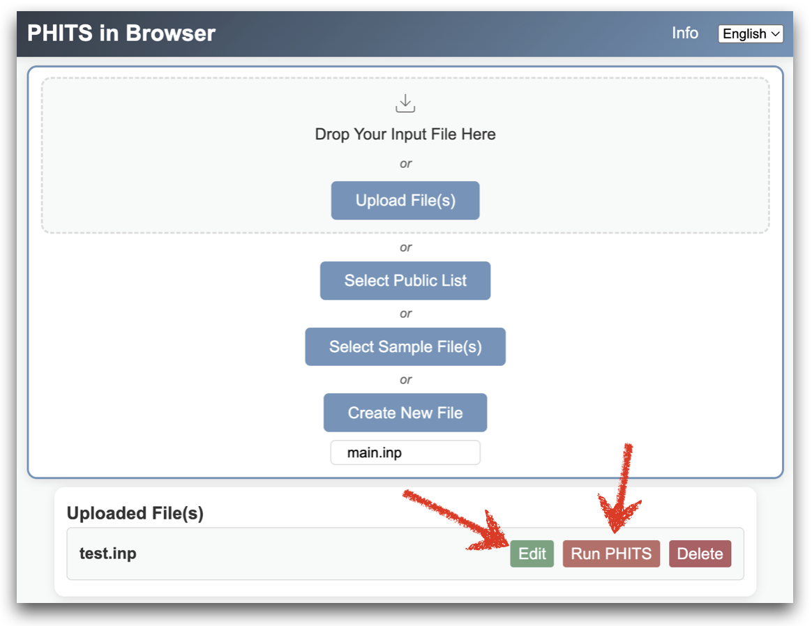 File Management Interface